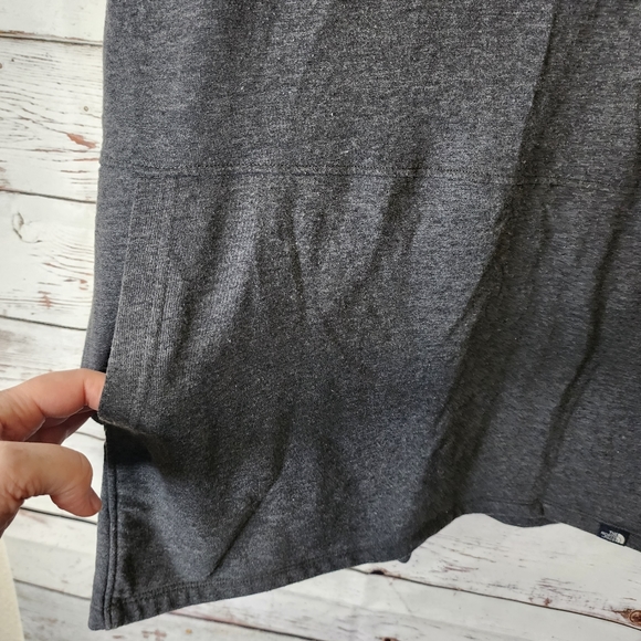 The North Face Dark Gray Short Sleeve Sweatshirt Kangaroo Pocket..size XL - Picture 5 of 10